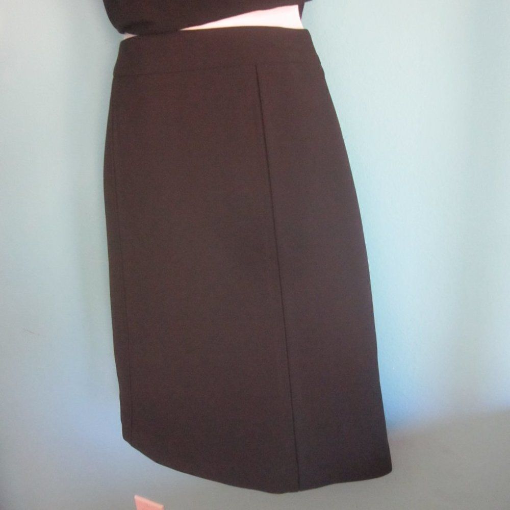 Karl Lagerfeld Paris Womens Size 2 Black Career Skirt Perfect Unworn Condition